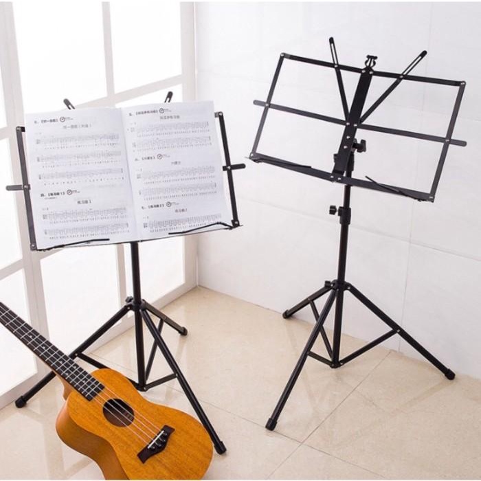 Stand Book , Stand Partitur , Stand Book Partitur Stand book musik stand music stand lipat dudukan b