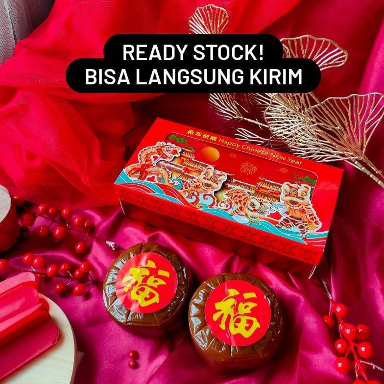 

Sale !! Hampers Imlek & Cap Go Meh Kue Keranjang - Free Paperbag & Card - Parsel Cny Sincia Nian Gao Terlaris