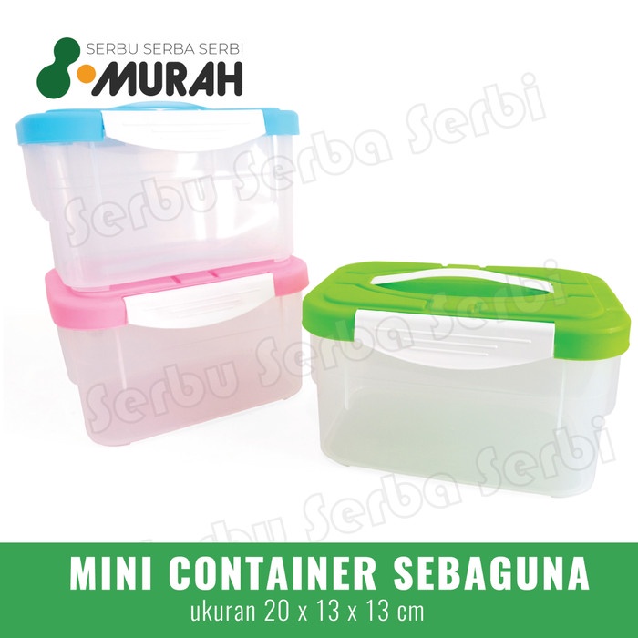 {Kotak} Mini Container Glory Box Serbaguna Kotak / Box Plastik / Lunchbox [Organizer]