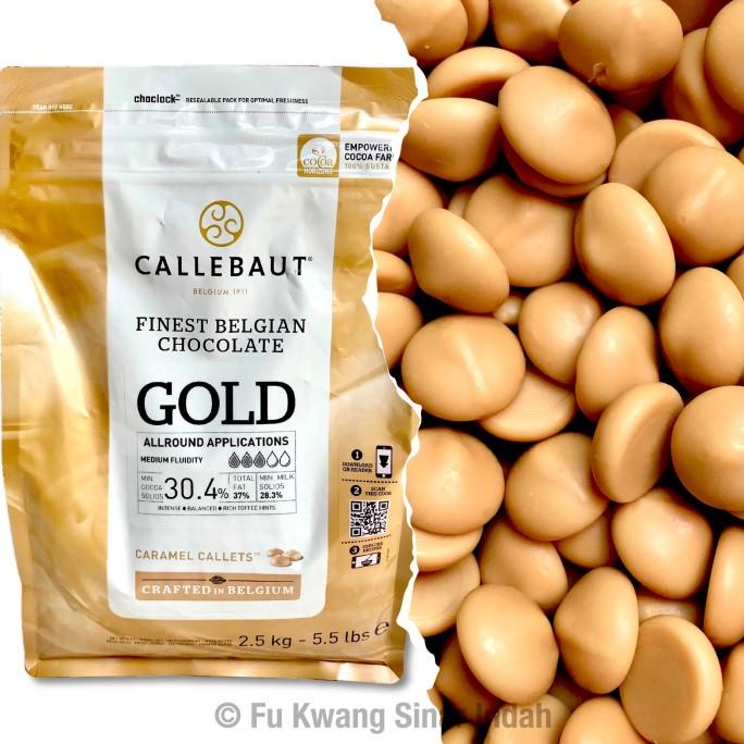 

hanya disini] Callebaut Gold Caramel Chocolate Belgian Couverture 100 gram