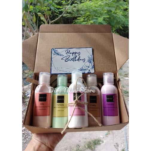 

Big Sale Hampers / Kado / Gift Box Lebaran/ Ulangtahun/Anniv/Engangement/ Valentine Body Care Sc4Rlett Cod