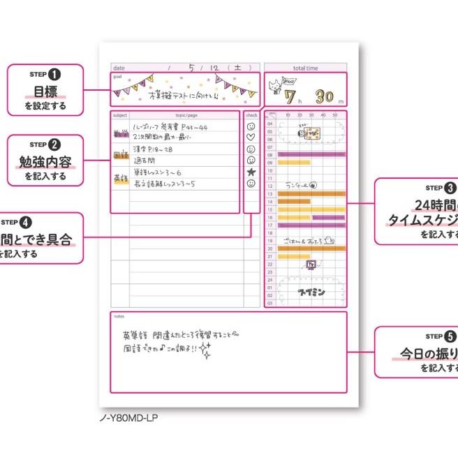

Kokuyo Loose Leaf Campus Study Planner B5
