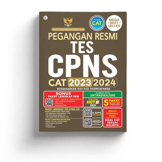 Buku Pegangan Resmi Tes CPNS 2023/2024 - Raditya Panji Umbara