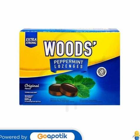

Woods Peppermint Lozenges Original Box 15 Sachet