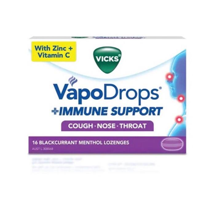 Vicks Vapodrops Immune Support 16 Lozenges