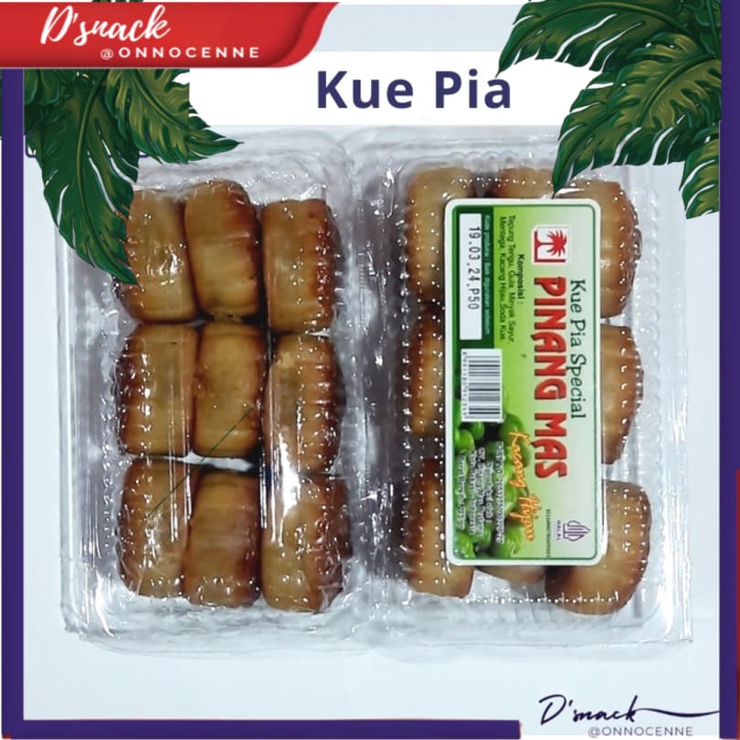 

Kue Pia Kacang Hijau Pinang Mas (isi 9 pcs) O9FVR