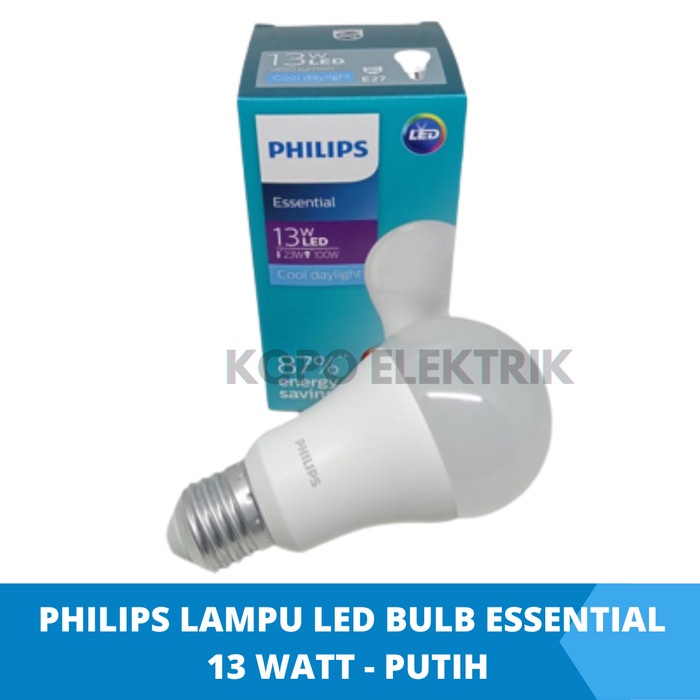 Philips Lampu Bulb LED Essential 13 Watt