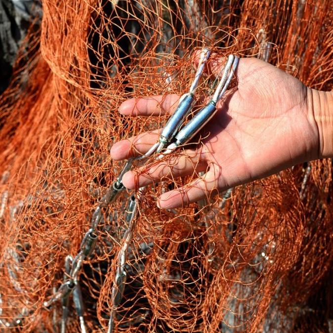 Jala Lempar Jaring Ikan Udang Kepiting Bahan Kain Tinggi 3 Meter