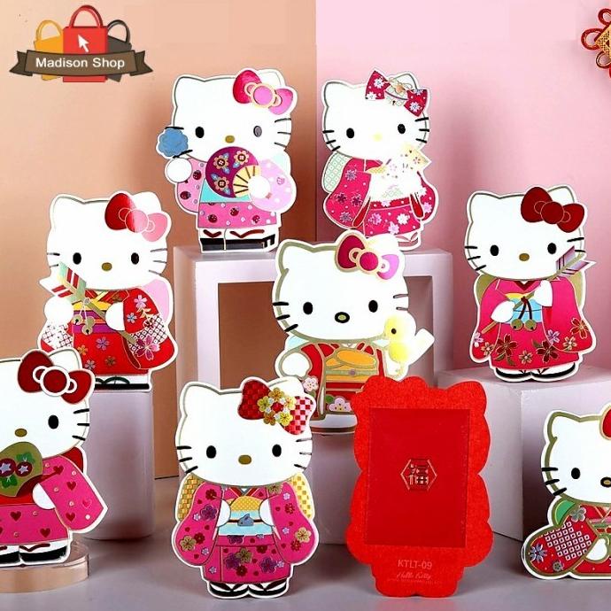

New Sale Angpao Hello Kitty Hologram Angpau Imlek Kado Ultah Anak Amplop Gift Berkualitas