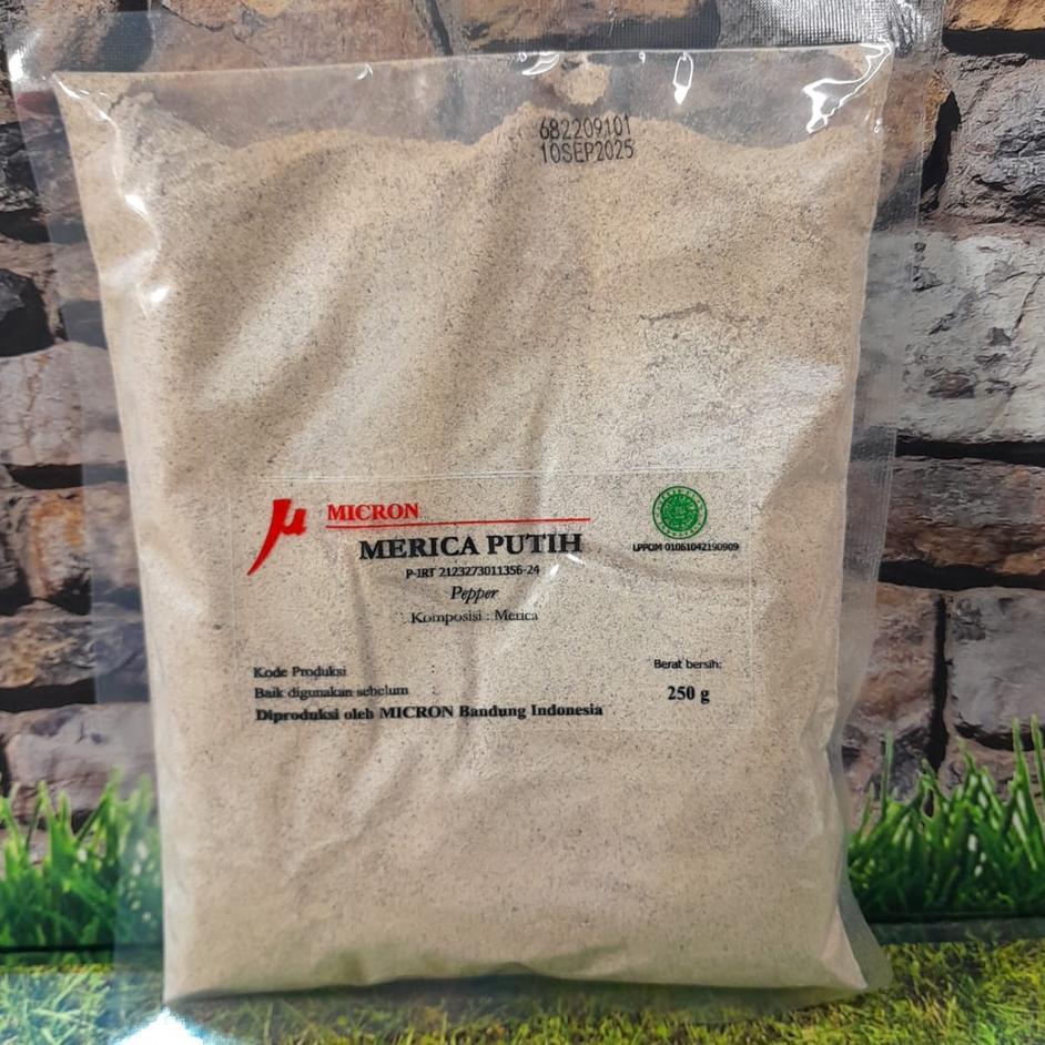 

Bumbu Dasar Samara Cron - Bumbu Merica Bubuk - Rempah Merica / Lada Putih Bubuk