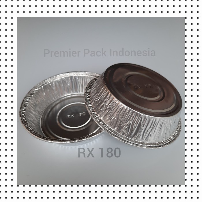 Aluminium Foil Tray Rx 180 / Wadah Alumunium Rx-180