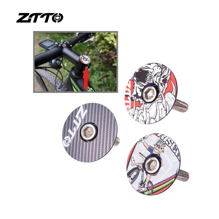 ZTTO Headset Stem Fork Top Cap Cover Tutup Stem Sepeda MTB