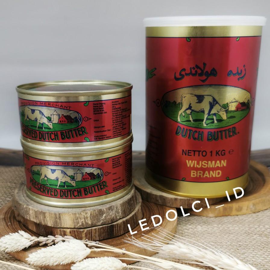 

Ter! Wijsman Butter Mentega Wijsman Wisman Wysman Kaleng 200 Gram