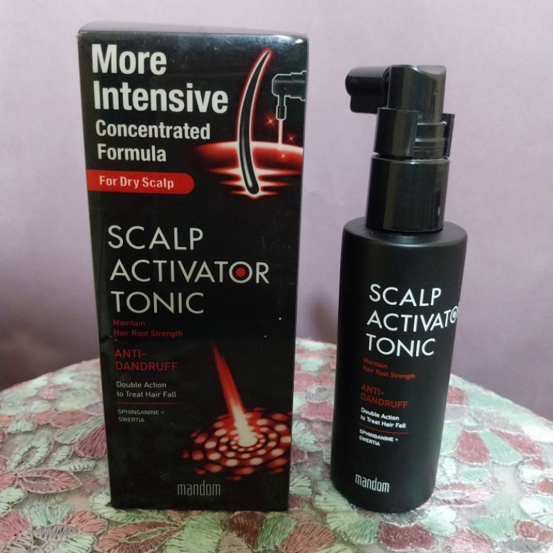 Mandom hair tonic spray