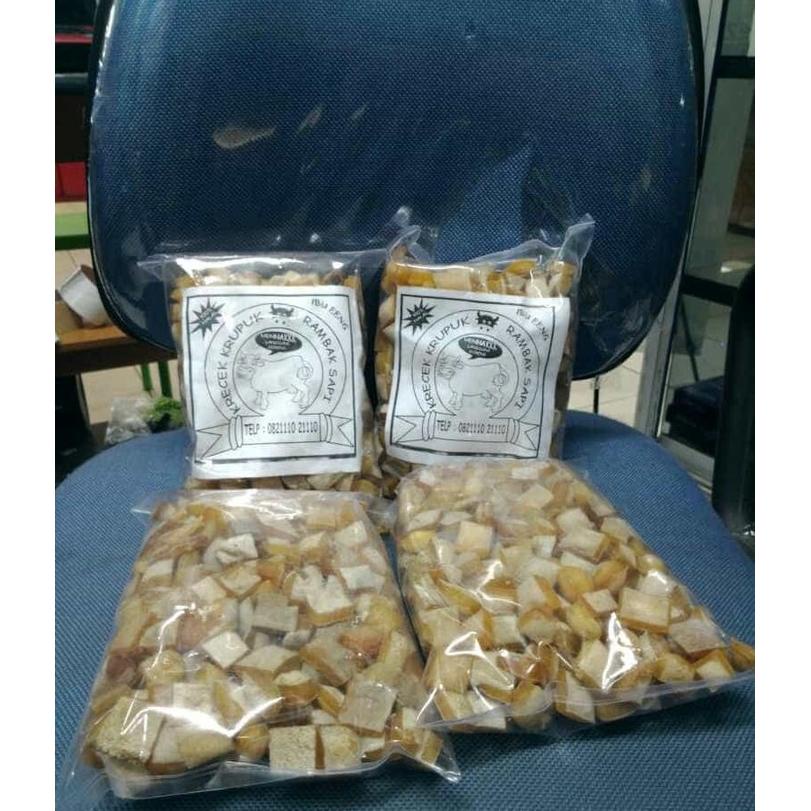 

Kerupuk / Rambak / Krecek Sapi Mentah
