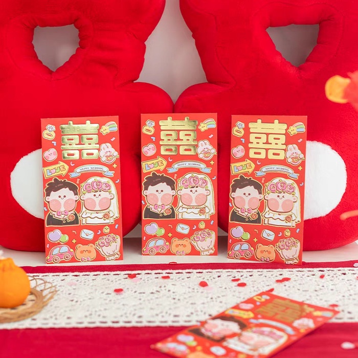 

Angpao Kawin Lucu Isi 10 Angpau Shuangshi Sangjit Ampau Amplop Nikah ((_Baca Diskrips_I))