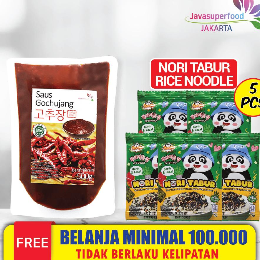 

Gochujang Halal 500G / Gochujang Rasa Korea/Sauce Sambel Pasta/Chili Paste 500G {Halal}