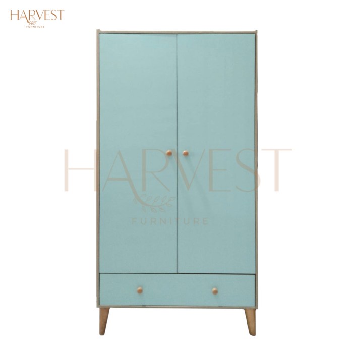 LEMARI ANAK 2 PINTU MODERN MINIMALIS