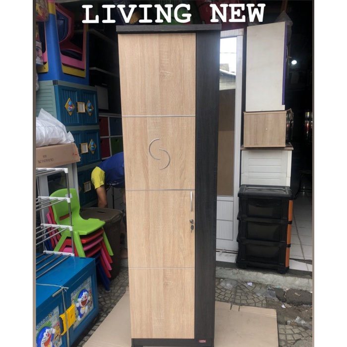 LEMARI PAKAIAN 1 PINTU MINIMALIS
