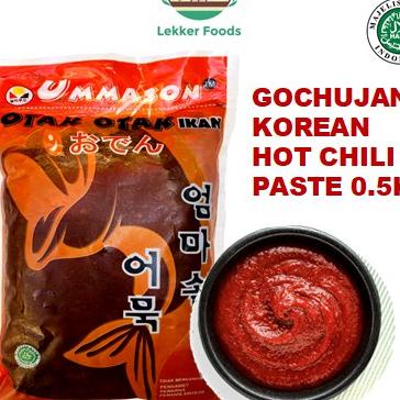 

Gochujang 500Gr Halal Bumbu Cabai Sambal Korea Hot Chili Paste Saus Pasta Korea