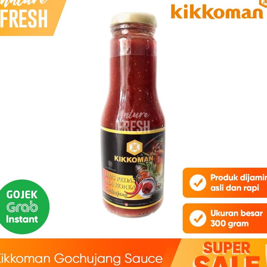 

Kikkoman Gochujang Sauce - Saus Pedas Ala Korea Halal Kemasan 300Gram