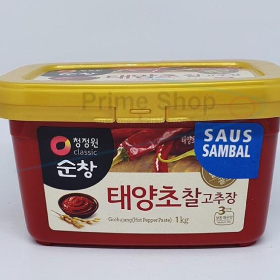 

Daesang Gochujang - Cabe Pasta Korea - Hot Pepper Paste 1Kg