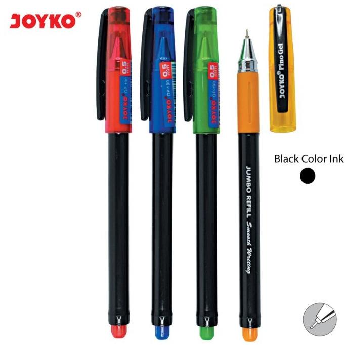 

Diskon !!! Januari Termurah Joyko Gp-190 Pino Gel Gel Pen (Pena Jel) 0.5 Black Jumbo 1Pack / 12Pcs - Siap Kirim