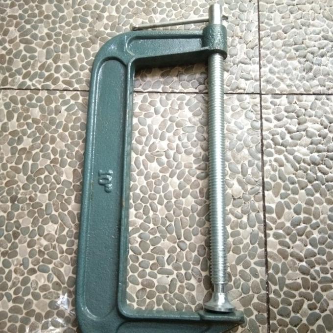 Klem C Alat Penjepit Model C-Clamp 10 inch Clamp C Heavy Duty Type