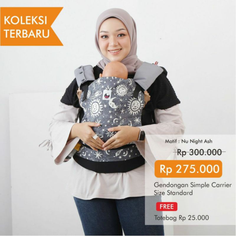 [BABY'S NEEDS] NANA BABY CARRIER STANDART / SIMPLE CARRIER NANA / Simpelina Nana Babycarrier