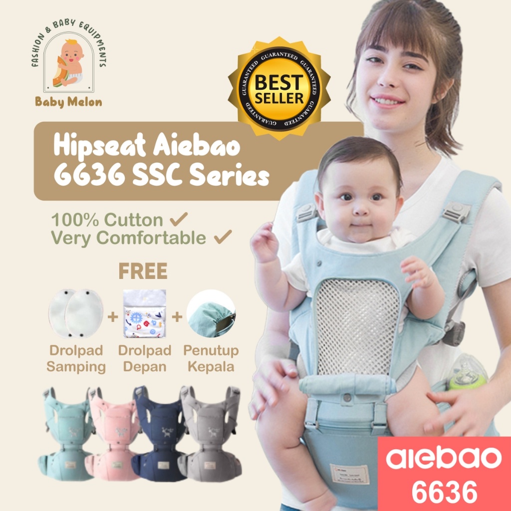 [BABY'S NEEDS] Original hipseat Aiebao 6636 premium hipseat