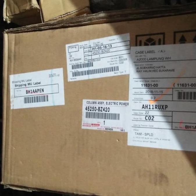 Column Assy Steering 45250-Bz420