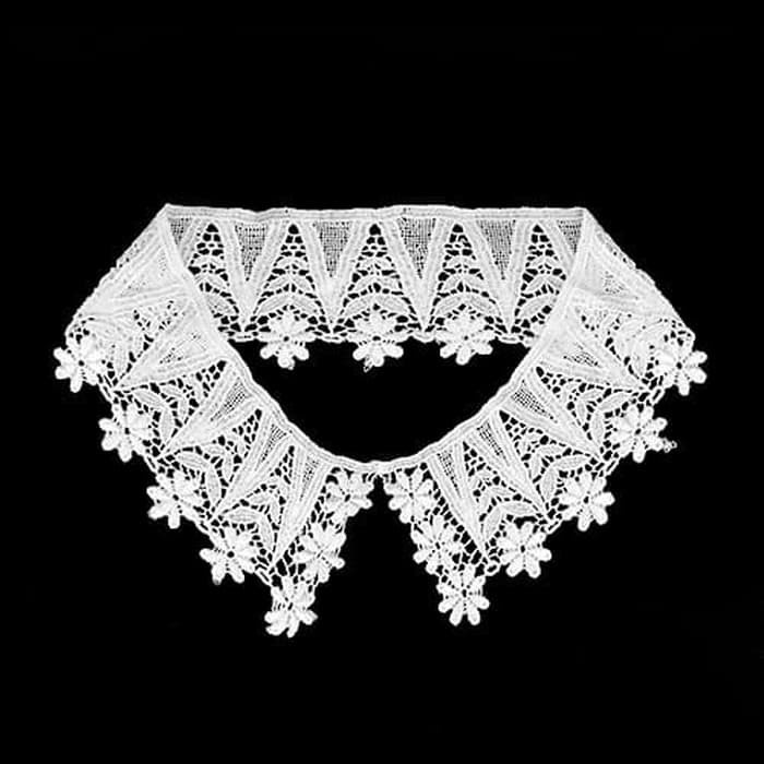 

Torenda Renda Krah Motif Bunga (white) / Set -NA2016