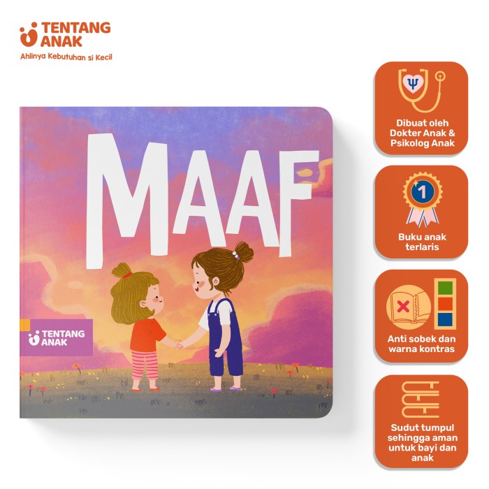 

Populer Tentang Anak - ardok Maaf - Buku Anak Bergambar 1-2 tahun