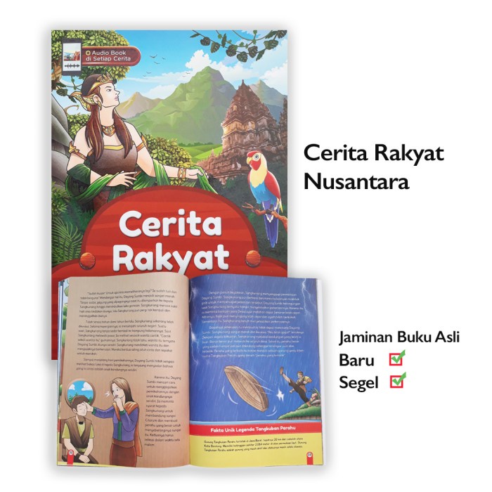 

Baru!! Buku Cerita Rakyat Nusantara Dilengkapi Fakta Unik dari Setiap Cerita