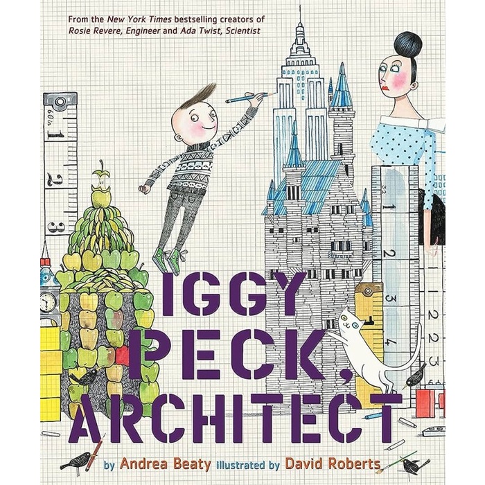

Sale!! Buku Cerita Anak - Iggy Peck, Architect The Questioneers - Hard Cove