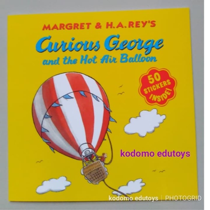 

Jual!! Curious George and the Hot Air by Margret & H.A.Rey's