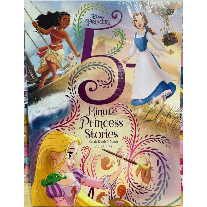 

Harga!! buku cerita anak 5 minute princess stories