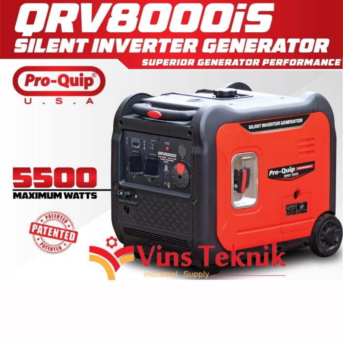 Silent inverter generator genset bensin 5000watt PROQUIP QRV8000