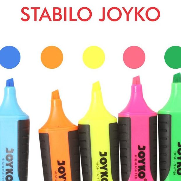 

Stabilo Joyko Highlighter ( 1Pak/10Pcs )