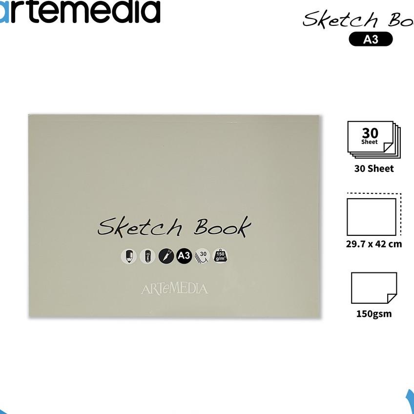 

Kertas Gambar Artemedia A3 Drawing R Pad Sketchbook