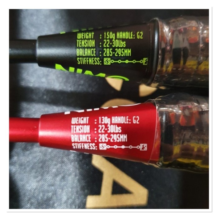 Terlaris Raket Badminton Training Racket Nimo 130-Nimo Coach 130 +Tas+Grip Ori Gratis Ongkir