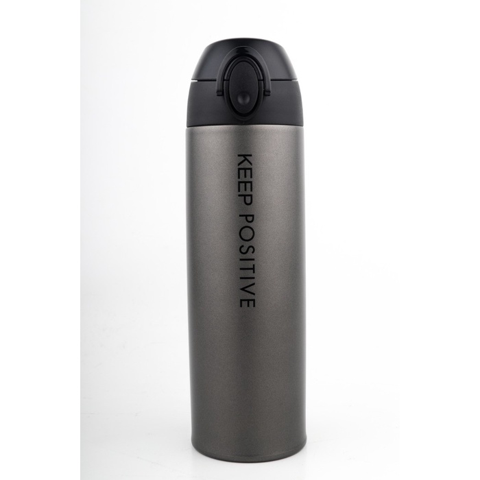 BRIGHTON VACUM FLASK TUMBLER [TERMOS AIR] 500ML SILVER GREY GMG8901
