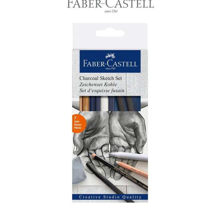 

Faber-Castell Drawing Sketch Set Charcoal