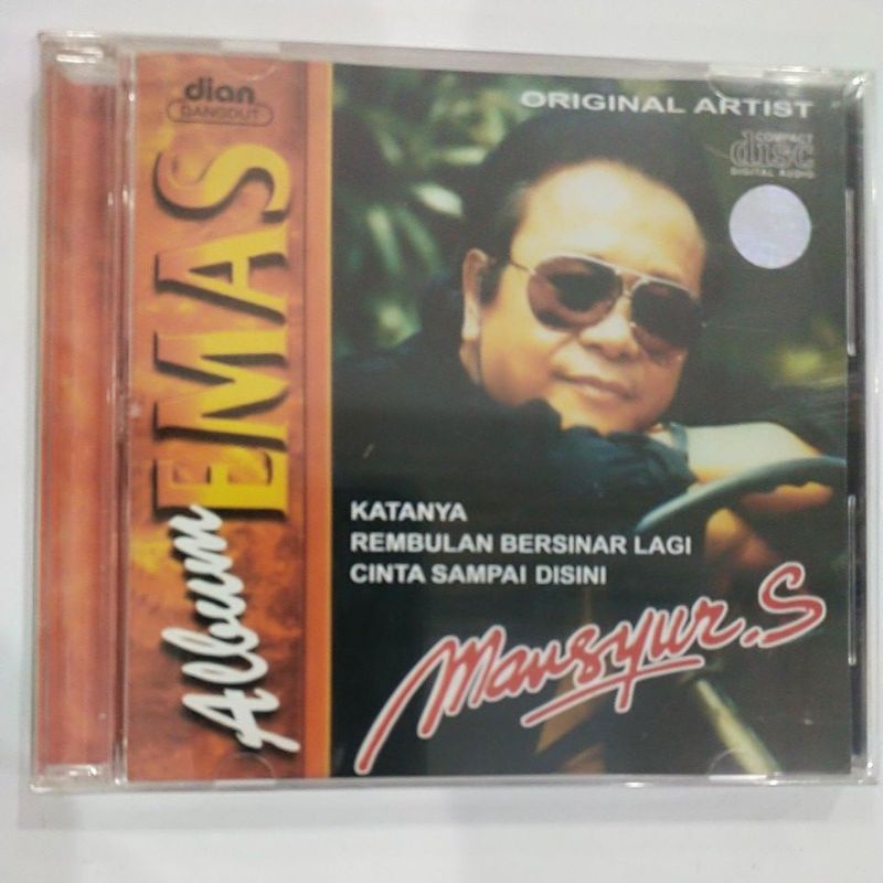 CD MANSYUR S - ALBUM EMAS