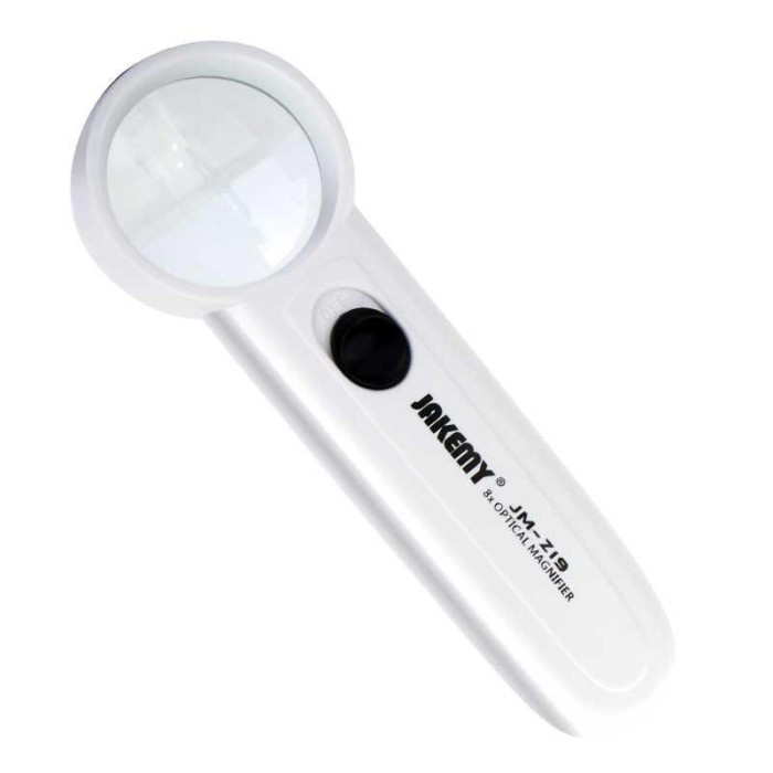 

Jakemy Kaca Pembesar 8X - JM-Z19 - White