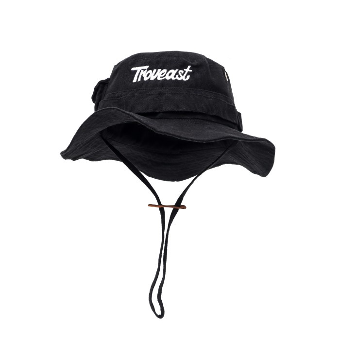 Jungle Hat Topi Rimba Troveast Flora Black Populer
