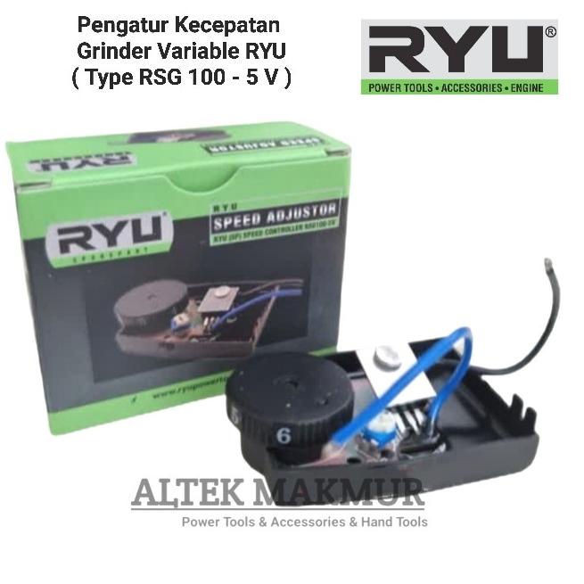 Variable Speed Control Dimmer Pengatur Kecepatan Gerinda Ryu Rsg100-5