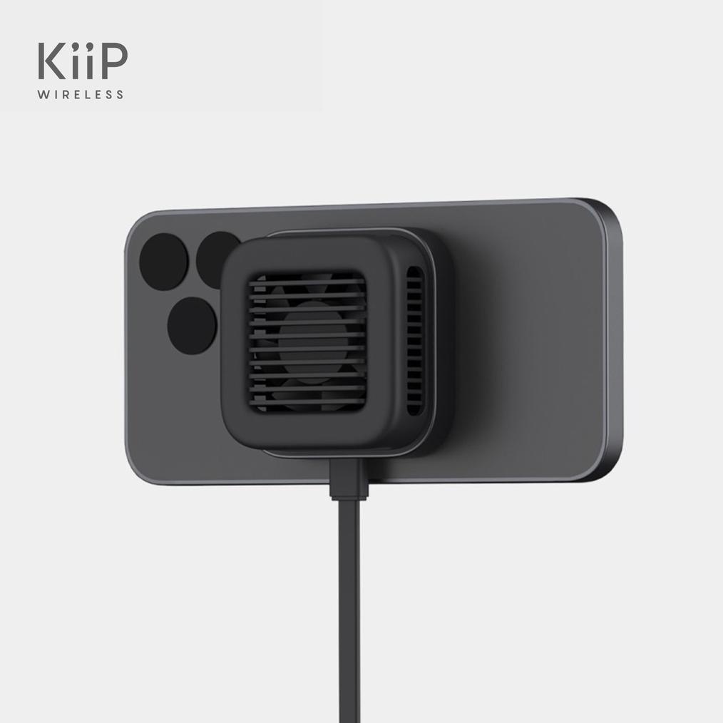 new KiiP Wireless FW5 Charging Magnetic Cooler Pendingin HP Gaming Fan Radiator Cooling