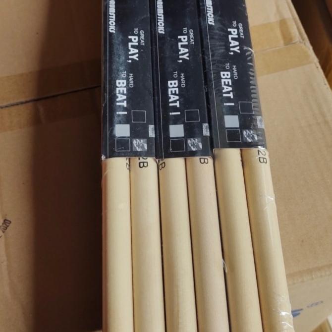 Drum Stick Nylon/Stik Drum Ujung Plastik Import