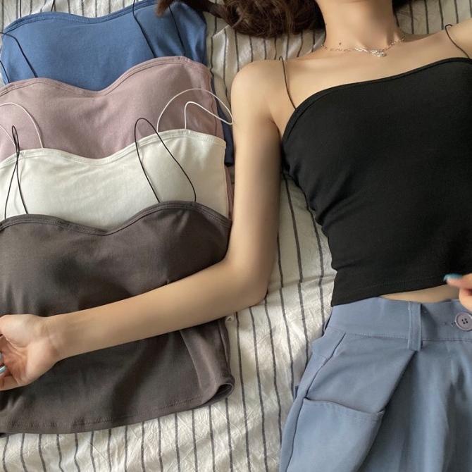 Hot.. Rin Top Tank Top Bra Baju Atasan Fashion Korea Santai Tidur Sexy